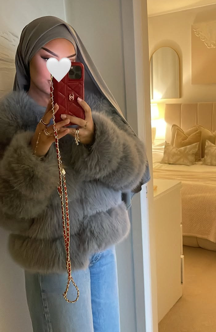 Fourrure Bella Grise